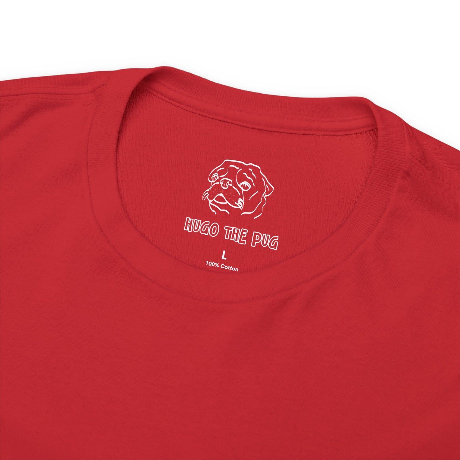 HUMAN FOOD PLEASE TEE RED